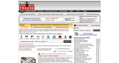 Desktop Screenshot of annoncefraude.com